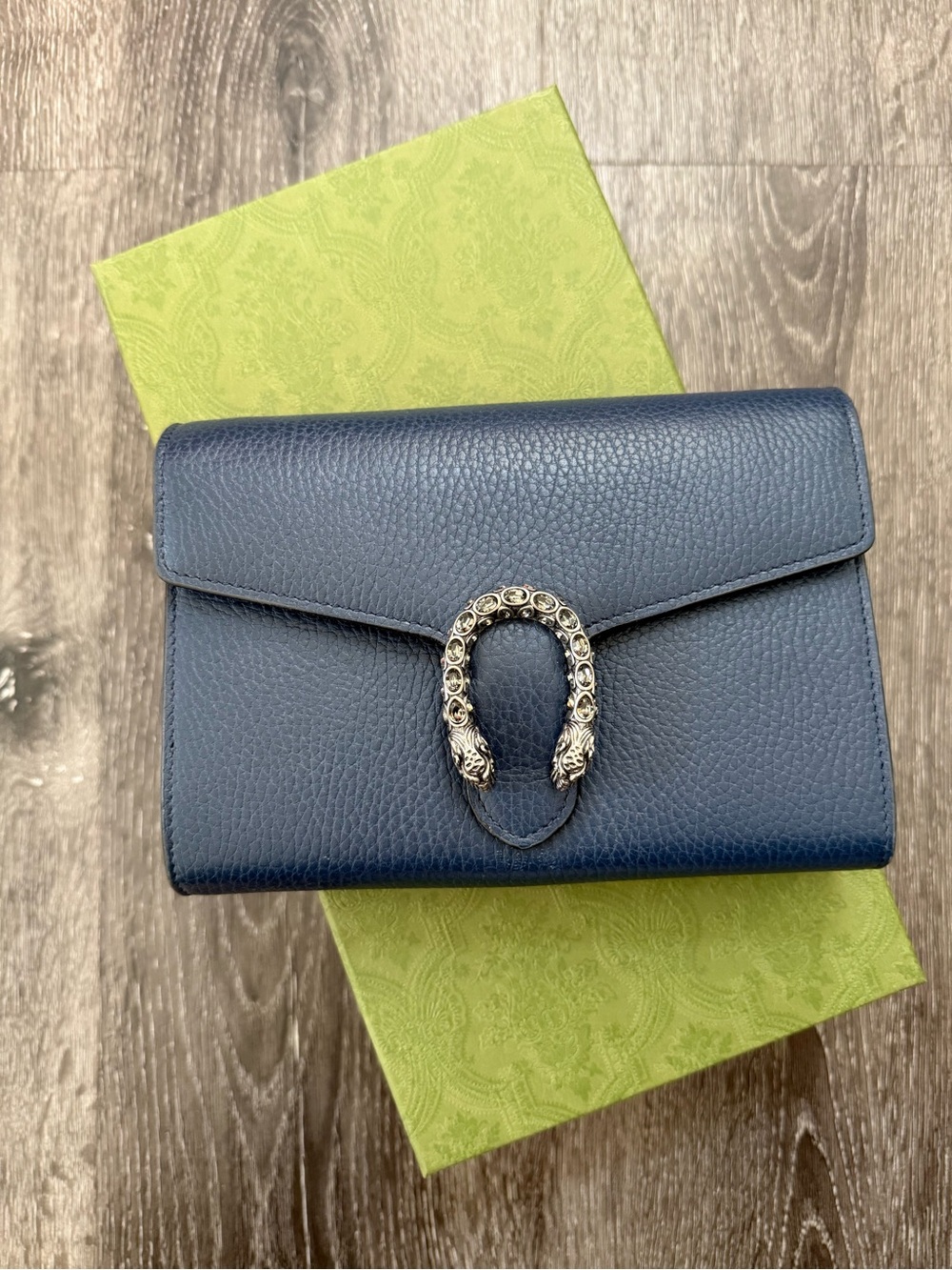 Authentic Gucci Dionysus Leather WOC in
Black (USED, NO BOX)